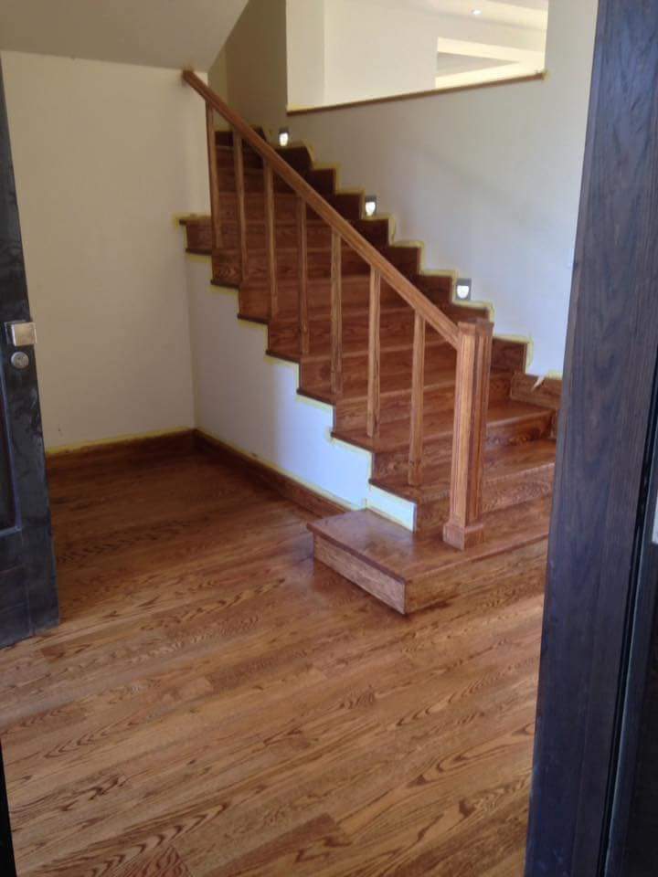 Wood Stairs