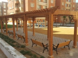 Wood Pergola